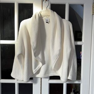 CAbi Ivory Knit Cardigan